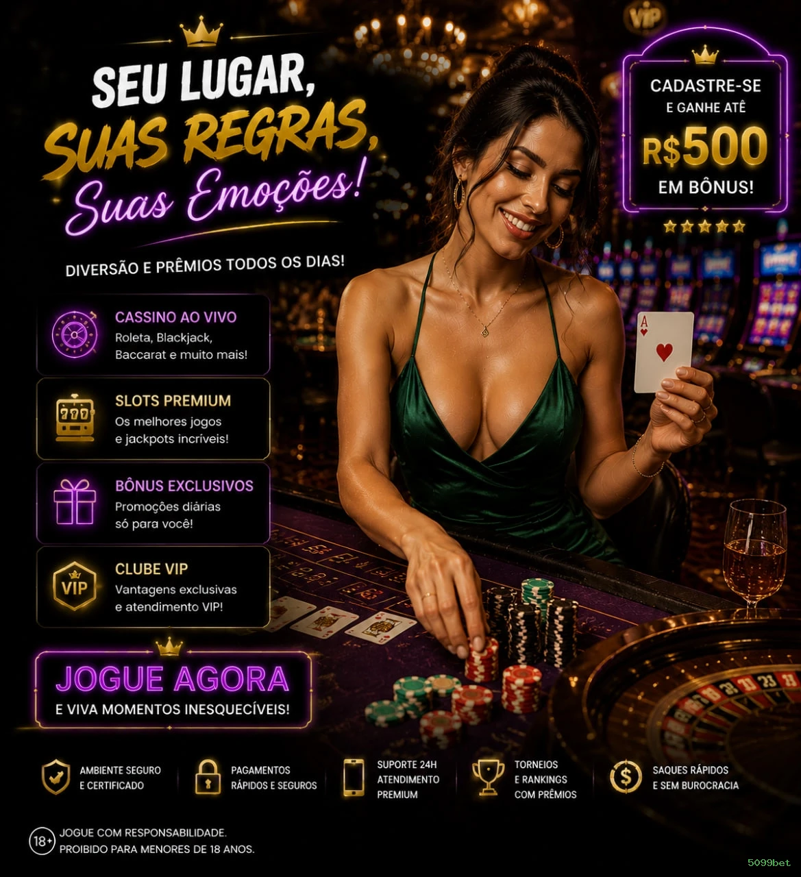 Programa VIP 5099bet - benefícios exclusivos